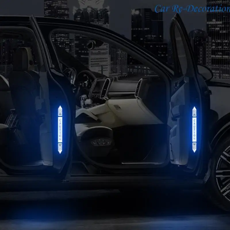 R58D باب السيارة عاكس شريط مضاد للماء الشارات العاكسة الشريط