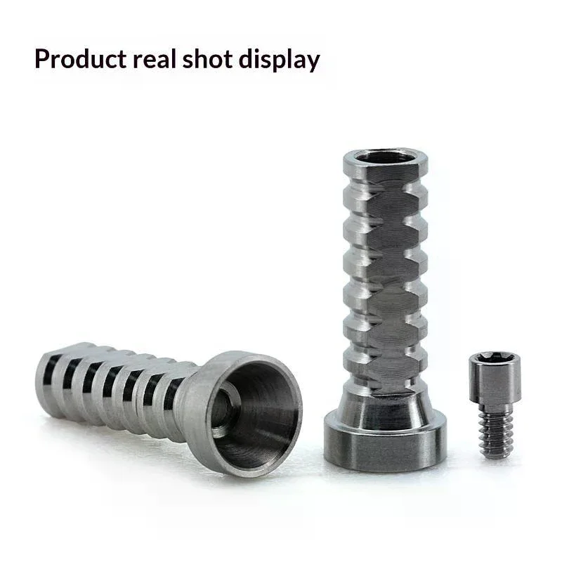 Nobel Biocare Compatible Multi Unit Abutment Temporary Cylinder Screw Retained Prosthetic Replacement Component