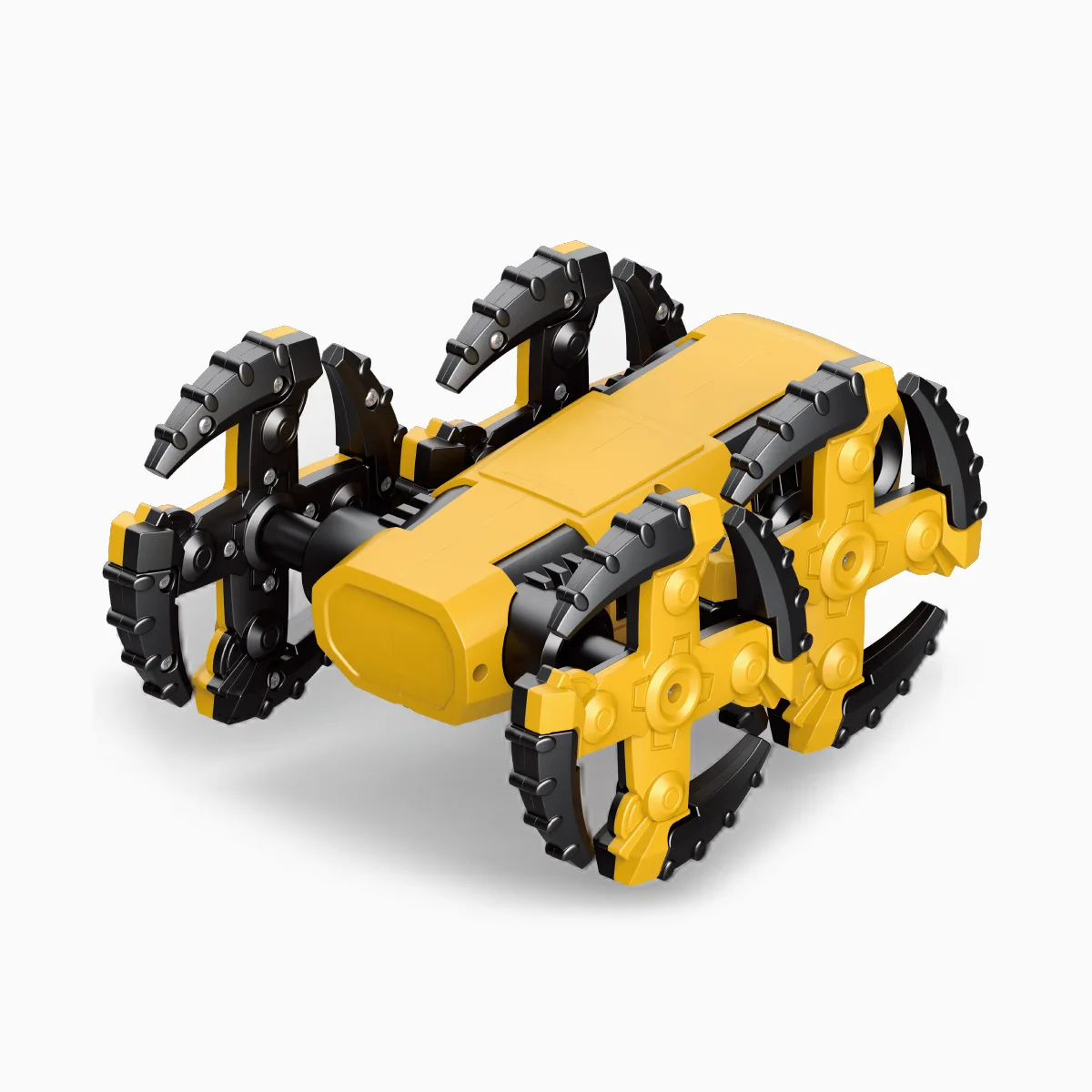 Interactive Robot Dog Gesture Sensing Infrared Obstacle Electronic Puppy 4/6 Wheels DIY Assemble Smart Climbing Animal Kids' Toy