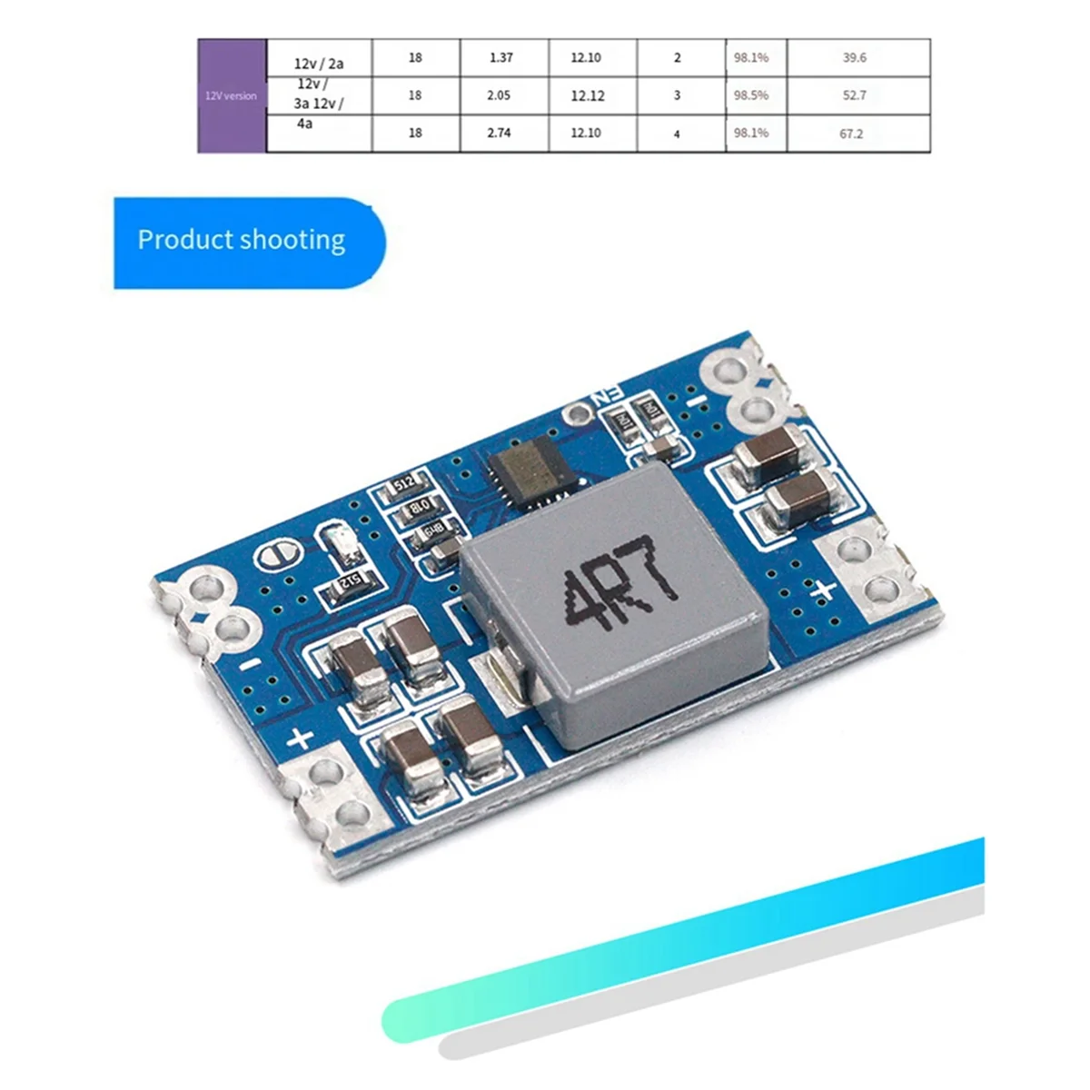 DC-DC Mini560 Pro Dc Step-Down Gereguleerde Voedingsmodule Hoge Efficiëntie Output 12V