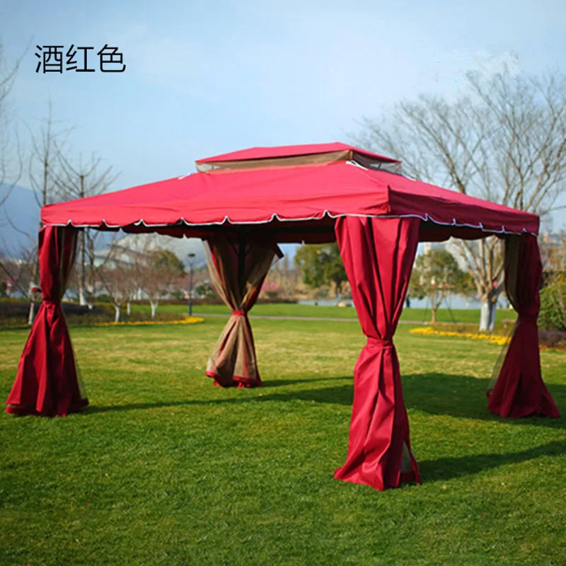 Gazebo Canopy Replacement Cover Aluminum Alloy Outdoor Garden Heavy Duty Durable Quality Easy Operation High Performance