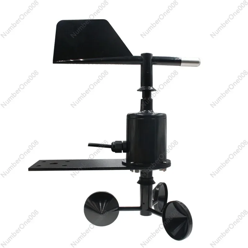 High-Precision 360 Wind Speed and Direction Sensor for Tower Cranes, Construction Site Weather Meter