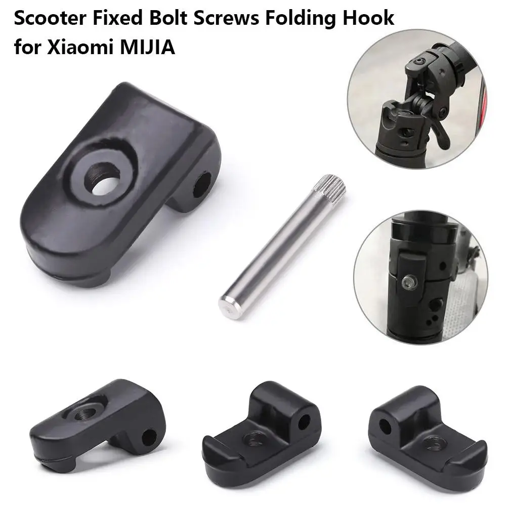 

Scooter Accessories Hardened Steel Lock Folding Pothook Hook Hinge Repair Parts Fixed Bolt Screws For Xiaomi MIJIA M365