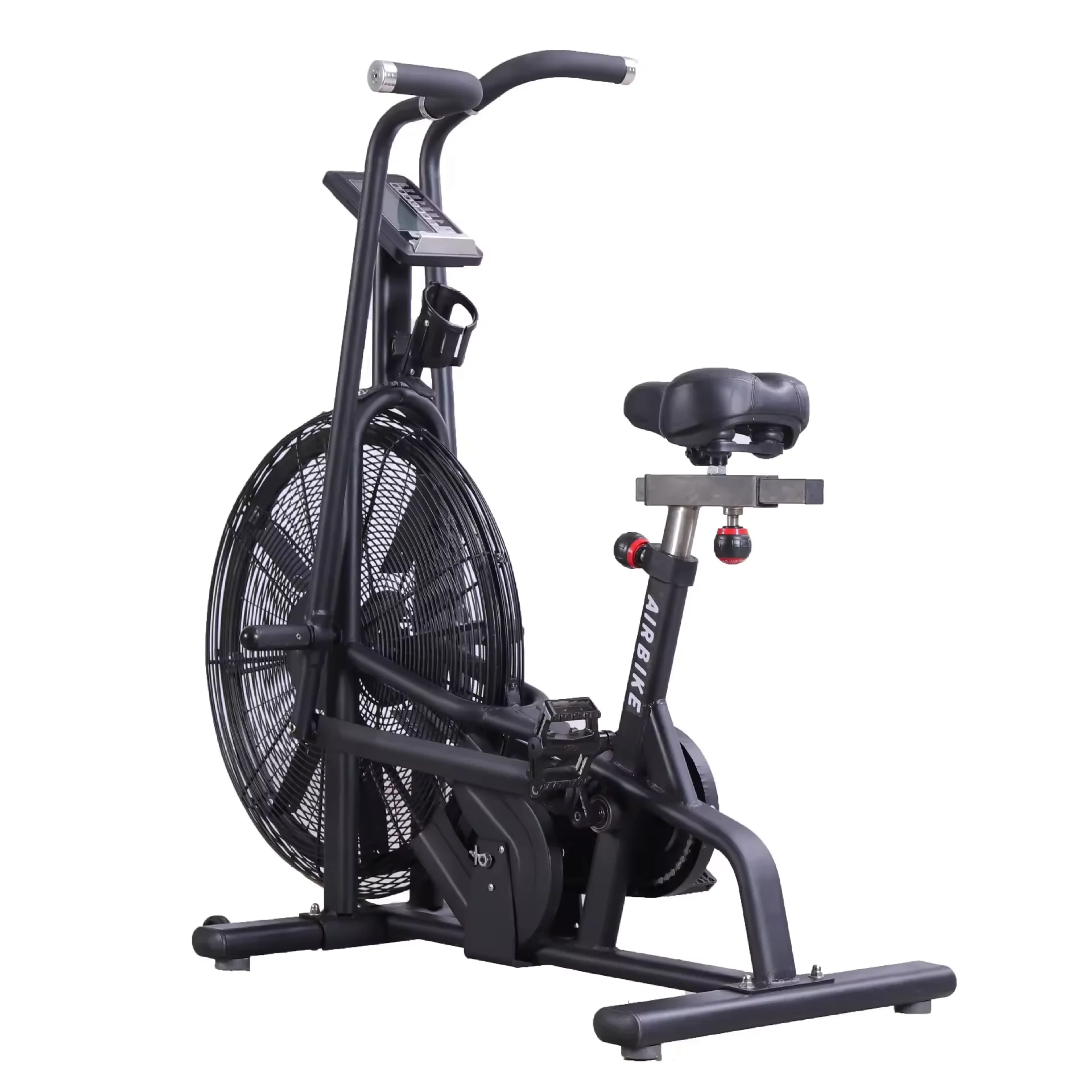 Factory High Quality Commercial Air Bike Cardio Machine Aerobic Exercise Gym Equipment Spinning Bike Wind Resistance Bicycle