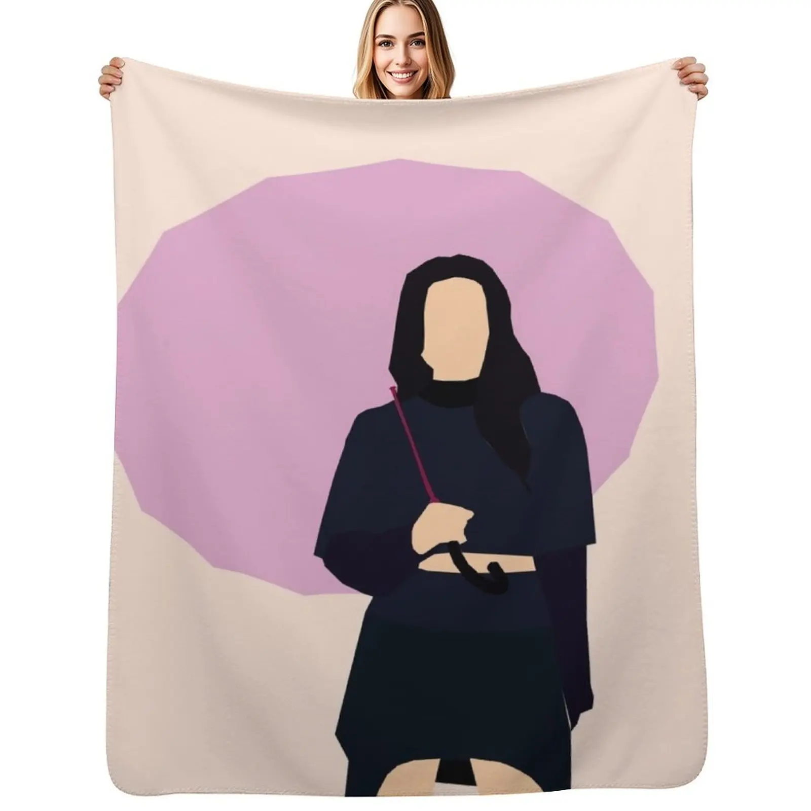 

BLACPINK JISOO SHUTDOWN Throw Blanket Soft Winter beds Shaggy Thermals For Travel Blankets