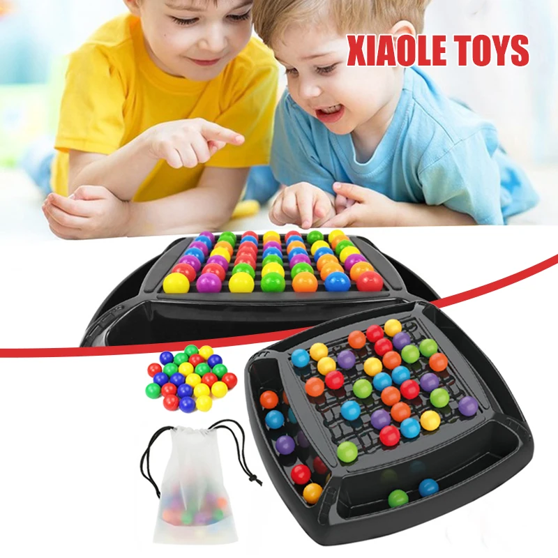 Rainbow Ball Elimination Toys Fun Children Early Educational Puzzle Toy Creative Board Game For Boys Girls