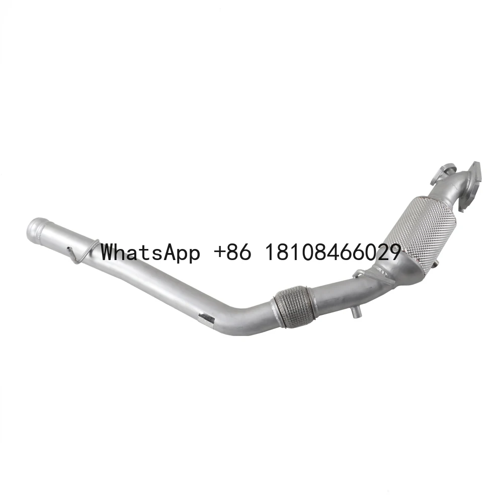 

Exhaust Downpipe for Jeep Wrangler Rubicon JL 2.0T Stainless Steel Exhaust Pipe Downpipe With Catalyst