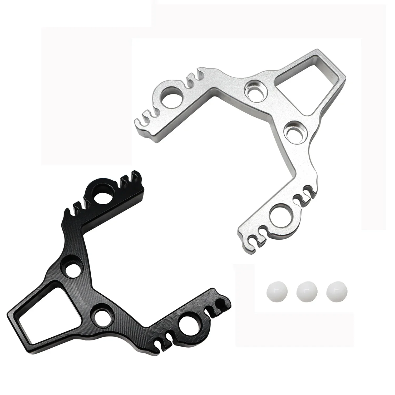 

Aluminum Alloy Multifunctional Slingshot Head Long Slingshot Parts Assembled Slingshot DIY Slingshot Special Accessories