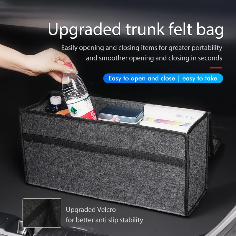Car Trunk Storage Box Portable Travel Organizer Folding Bag For Audi S RS ABT A1 A2 A3 A4 A5 A6 A7 A8 view 2