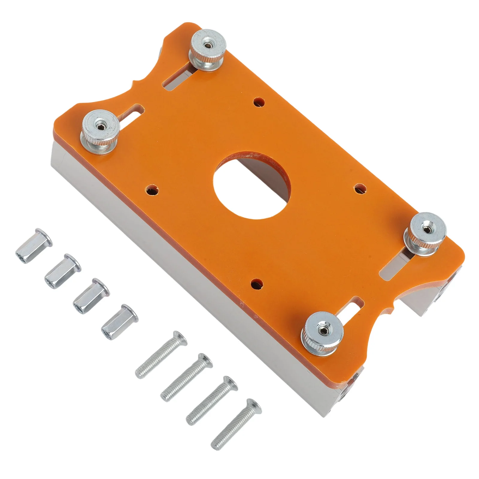 

Router Slotting Tool Compact Router Base Adaptable Thickness Range Precision Engineering Premium Aluminum Alloy
