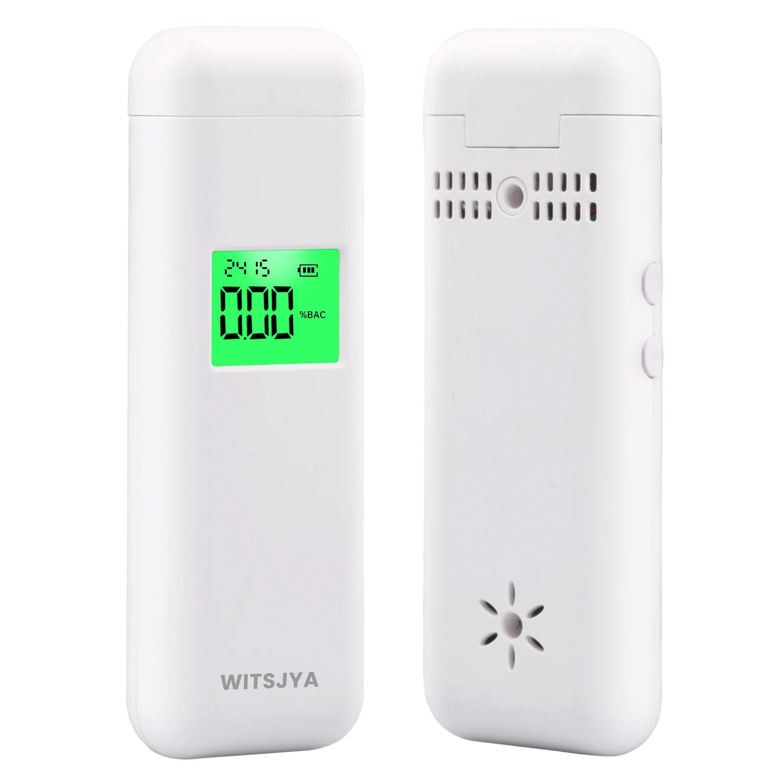 Witsjya Digital Display Breathalyzer (Rechargeable) | Professional Accuracy | Portable Alcohol Testers for Nightclubs Home