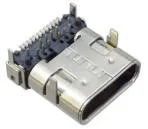 For TYPE-C 24p female seat, DIP + SMT double shell is inserted before and after the board, and four-pin plug L10.0mm