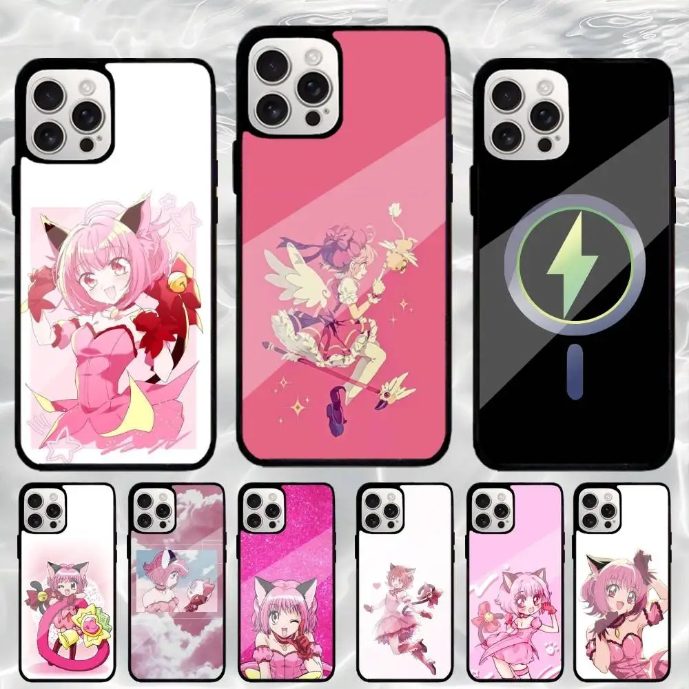 

T-Tokyo M-Mew M-Mew Phone Case For iPhone17,16,15,14,13,12,11 Plus,Pro Max Magnetic Magsafe Wireless Charging