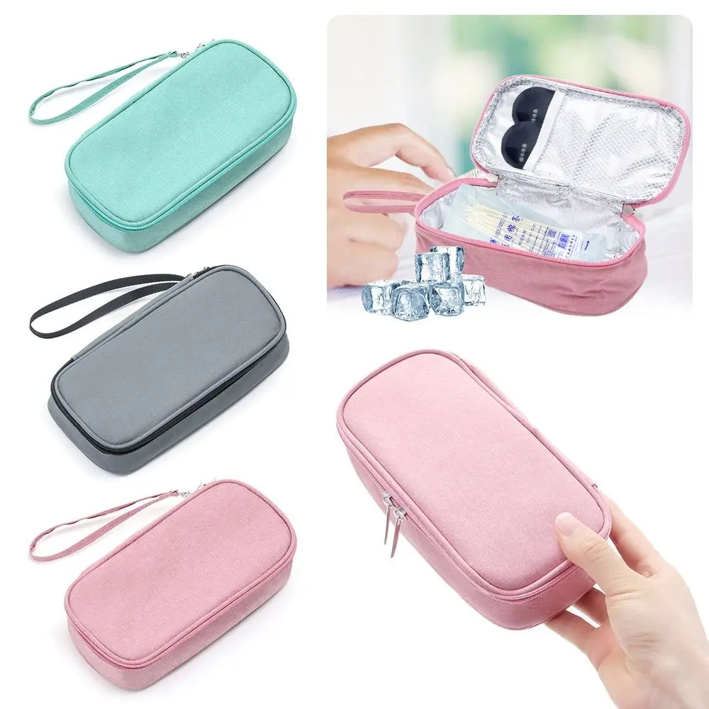 Waterproof Diabetic Insulin Cooling Bag Protector Pill Refrigerated Ice Pack Drug Freezer for Diabetes Medical Cooler