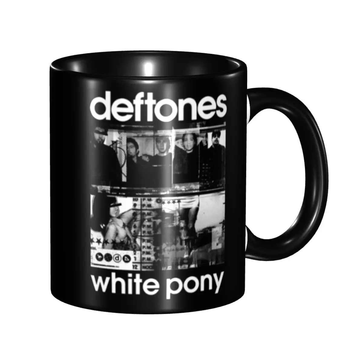 

Alternative Metal Band Deftoness Coffee Mug DIY Customized Ceramic Mug Cup Creative Present