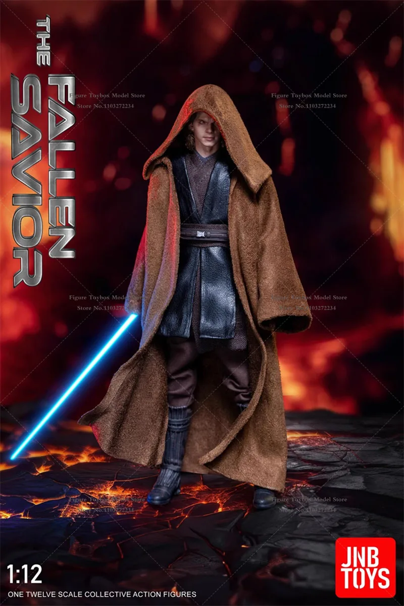 JNB toys JNB002 1/12 The Fallen Savior Cloth Movable Anakin Cloth Action Figure Fiction Movie Original Mini 6