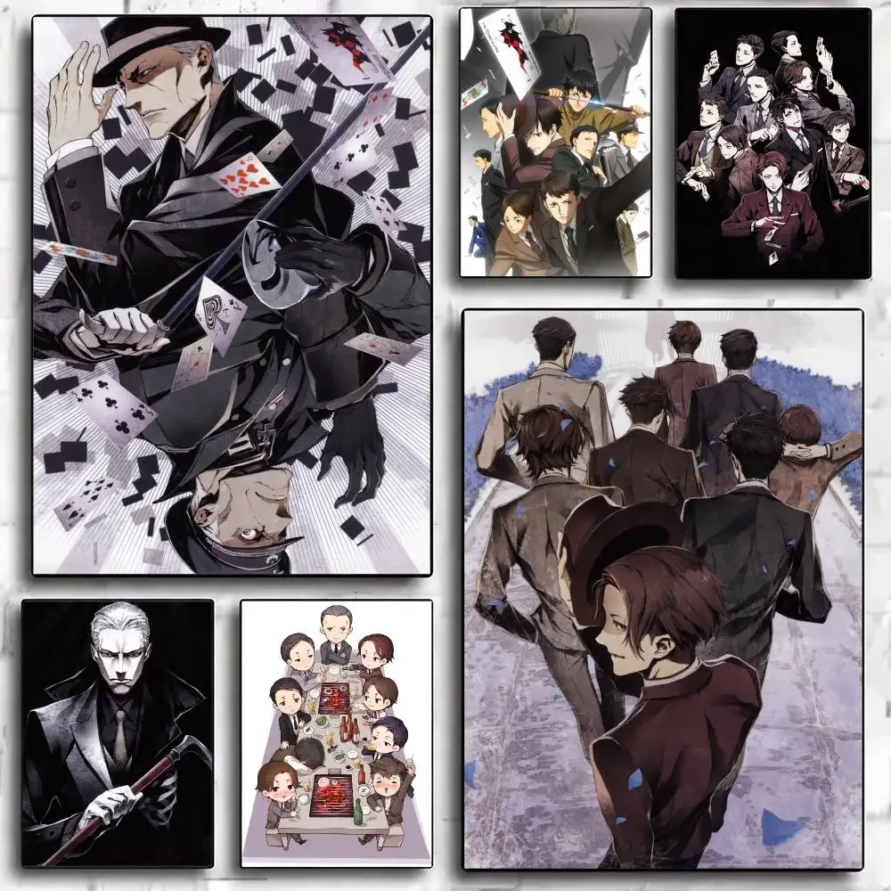 anime J-Joker Game-E Painting Calligraphy Nature Inspired Artwork for Living Room  Home Decoration