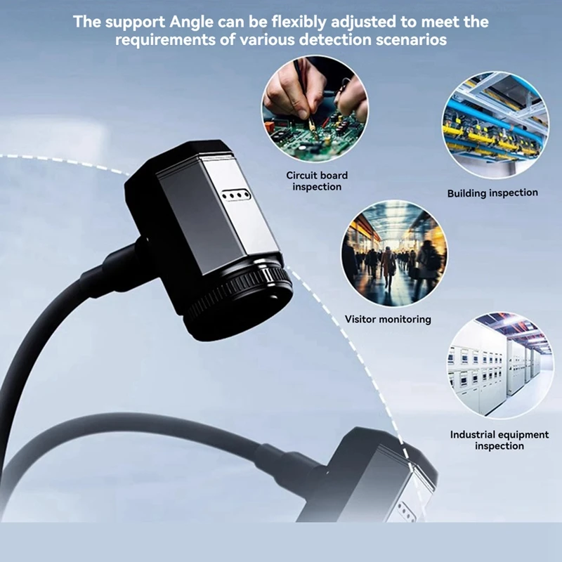 Pengiriman 24 Jam AS21 Peralatan Pencitraan Termal Inframerah Tipe Penjepit Mini Instrumen Diagnostik Cepat Pencitra Termal