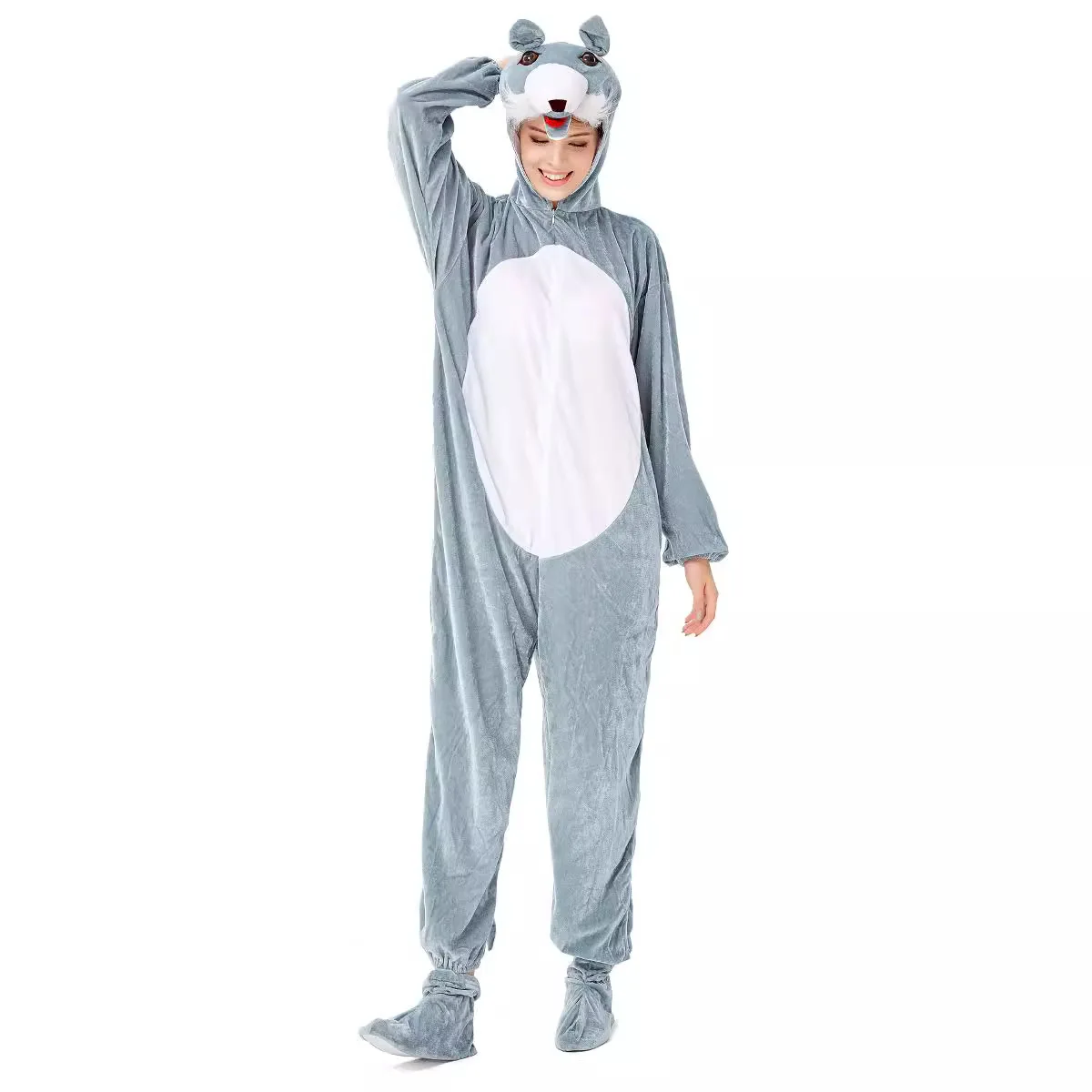 Adulte loween ey Mouse Cosplay Animal Costume Role-plang Thème Par eup Célébration Polyester Traditionnel Chinois C...