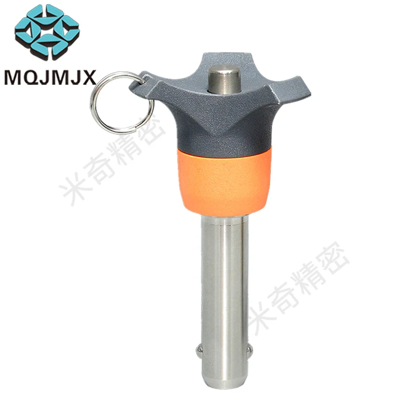1Pc Stainless Steel Ball Lock Quick Release Pin Button Type Detent BLPMI Locating Fastener Pin Dia 5mm to 16mm for Hardware