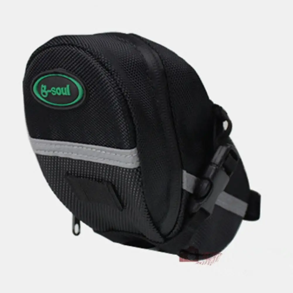 Road Bike Tool Bag High-density 600d Bicycle Saddle Bag with Capacity Zipper Closure Size for A for Essentials for Bicycles