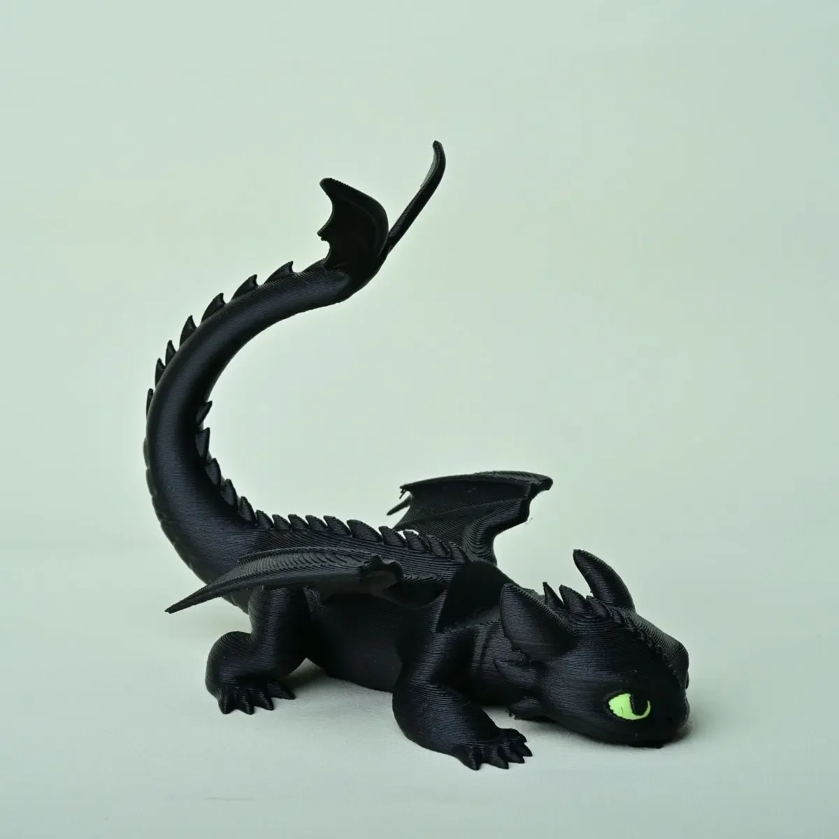 Zahnloser Nachtfluch 3D-gedruckter Telefonständer, kreative Desktop-Figur, Ornament, cooler Sammlerartikel, Telefonhalter, Deko, Spielzeug, Geschenk – Detail 5