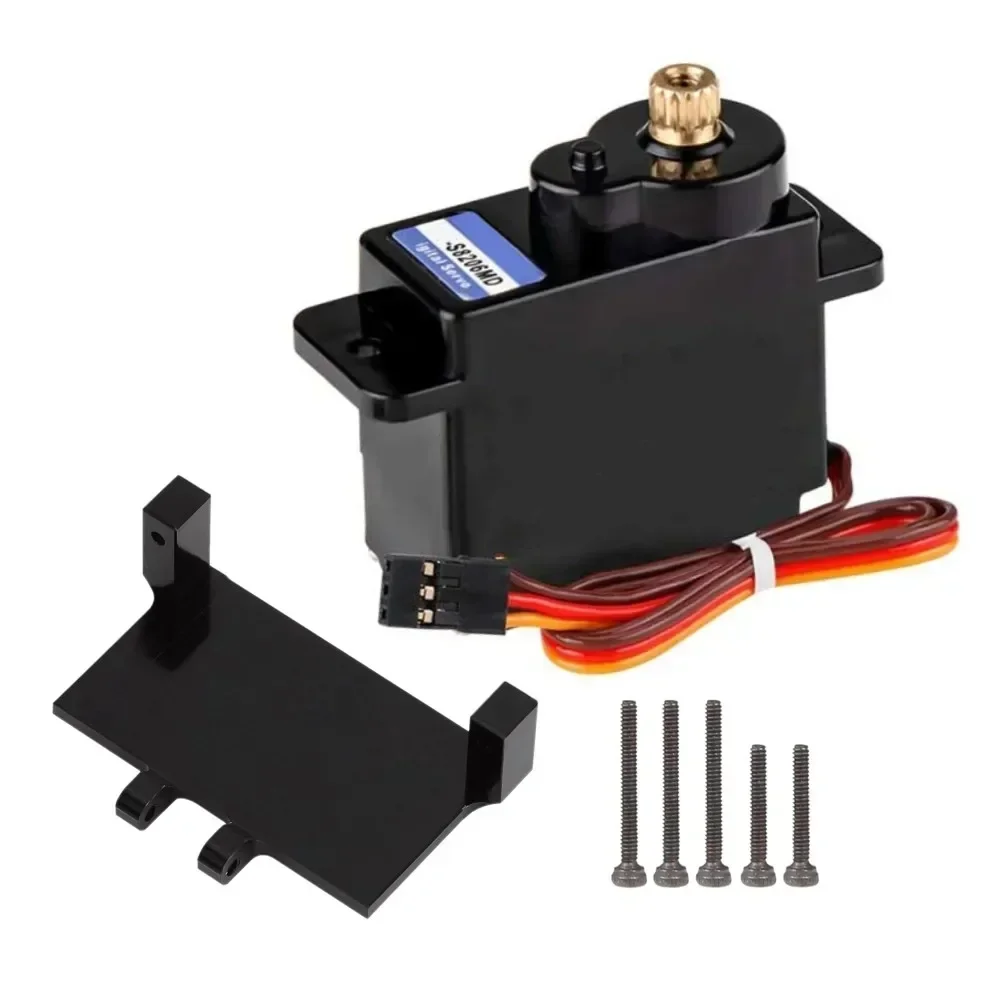 Lenkservo Metall Lenkgetriebe Lenkgetriebe Basishalterung Mini Kletterauto für Axial SCX24 Upgrade Teile