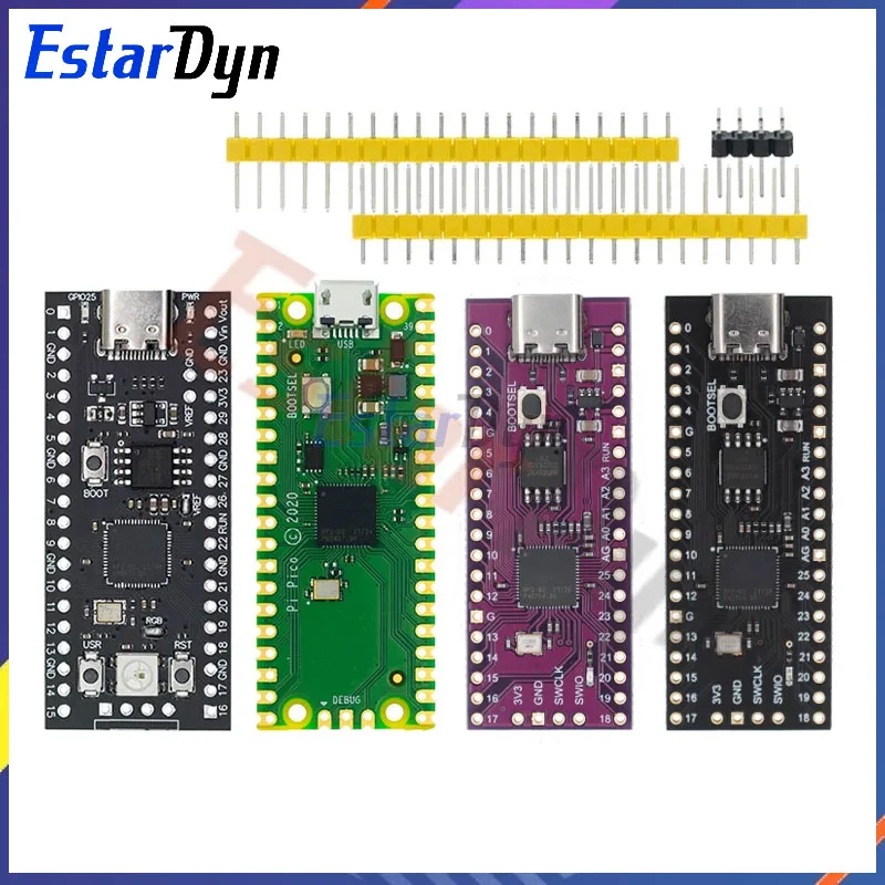 �y�Z�[�����zRaspberry pi-micro type-c pico�{�[�h,rp2040,�f���A���R�A,264KB�A�[��,��d��,�����\,Cortex-M0�v���Z�b�T