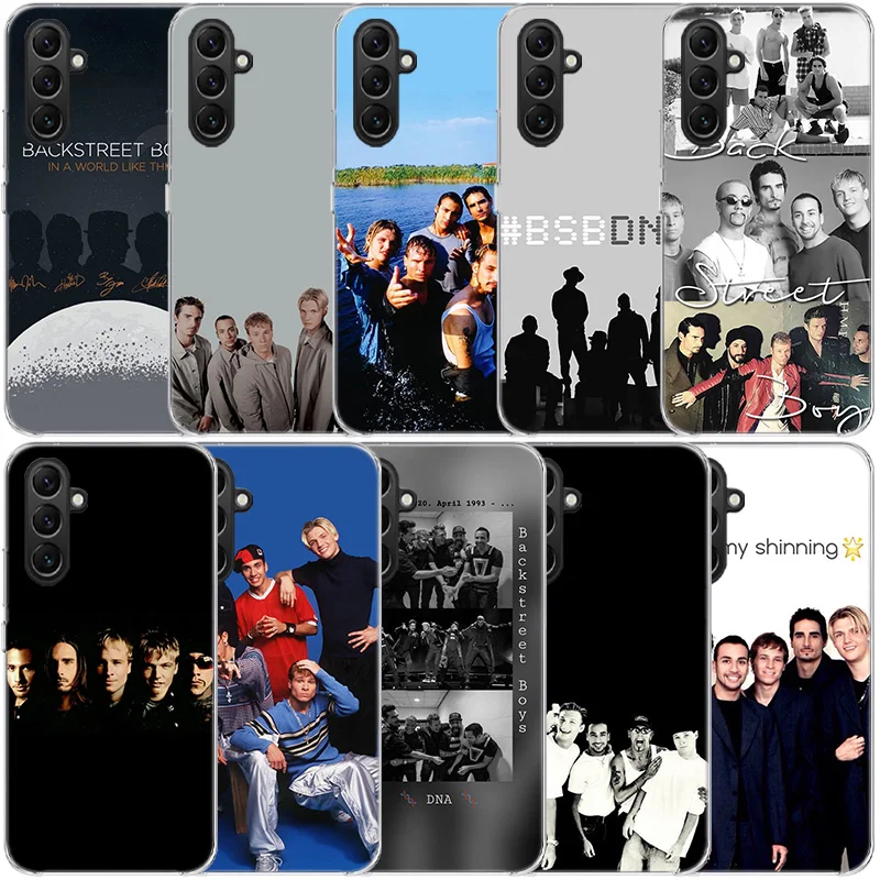 B-Backstreet Boys BSB Soft Clear Phone For Samsung Galaxy A55 A35 A25 A15 A05S A04S A14 A24 A34 A54 A03S A13 A23 A33 A53 A73 A9