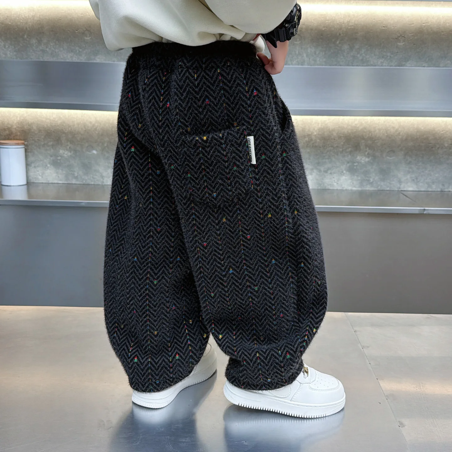 Spring Autumn Boys Pants Casual Kids  Loose Pants Cotton Comfortable Teen Pants Children Straight Trousers 2-10 Years