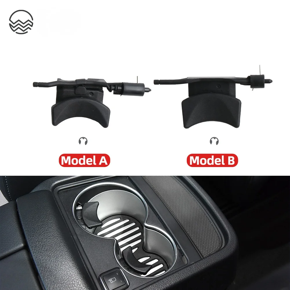 W222 Water Cup Holder Car Center Console Drinks Cup Holder Support Fixing Buckle For Mercedes Benz S E Vito V Class W212 W222