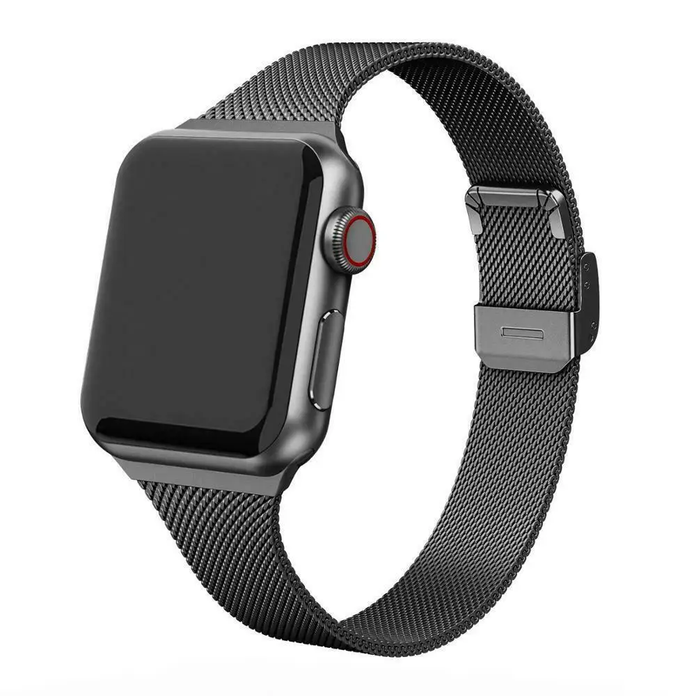 Strap For Apple Watch Series 10 9 8 7 6 5 4 3 SE Luxury Stainless Steel Smart Watchbands For Iwatch  40mm 38 41 42 44 45 46 49mm