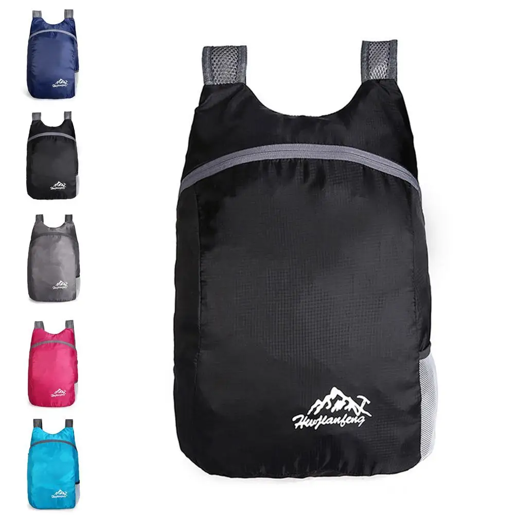 Mochila Plegable Impermeable Ligera, Bolsa de Almacenamiento para Viajes, Senderismo y Deportes, Gran Capacidad, Portátil, para Actividades al Aire Libre