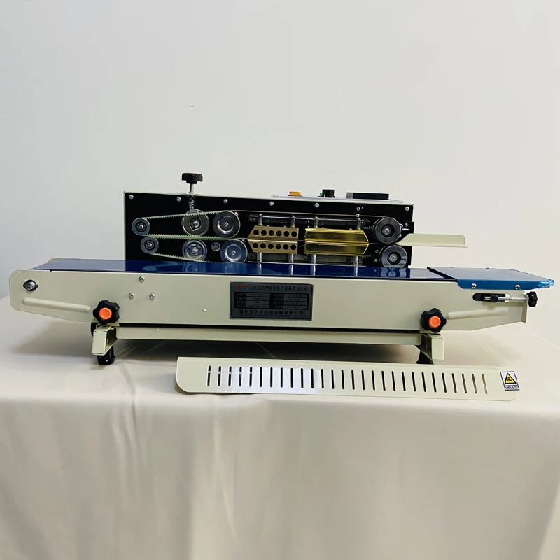 

Automatic Food Heat Continuous Bag Sealer For Plastic And Foil Bags Automatic Sealing Machine