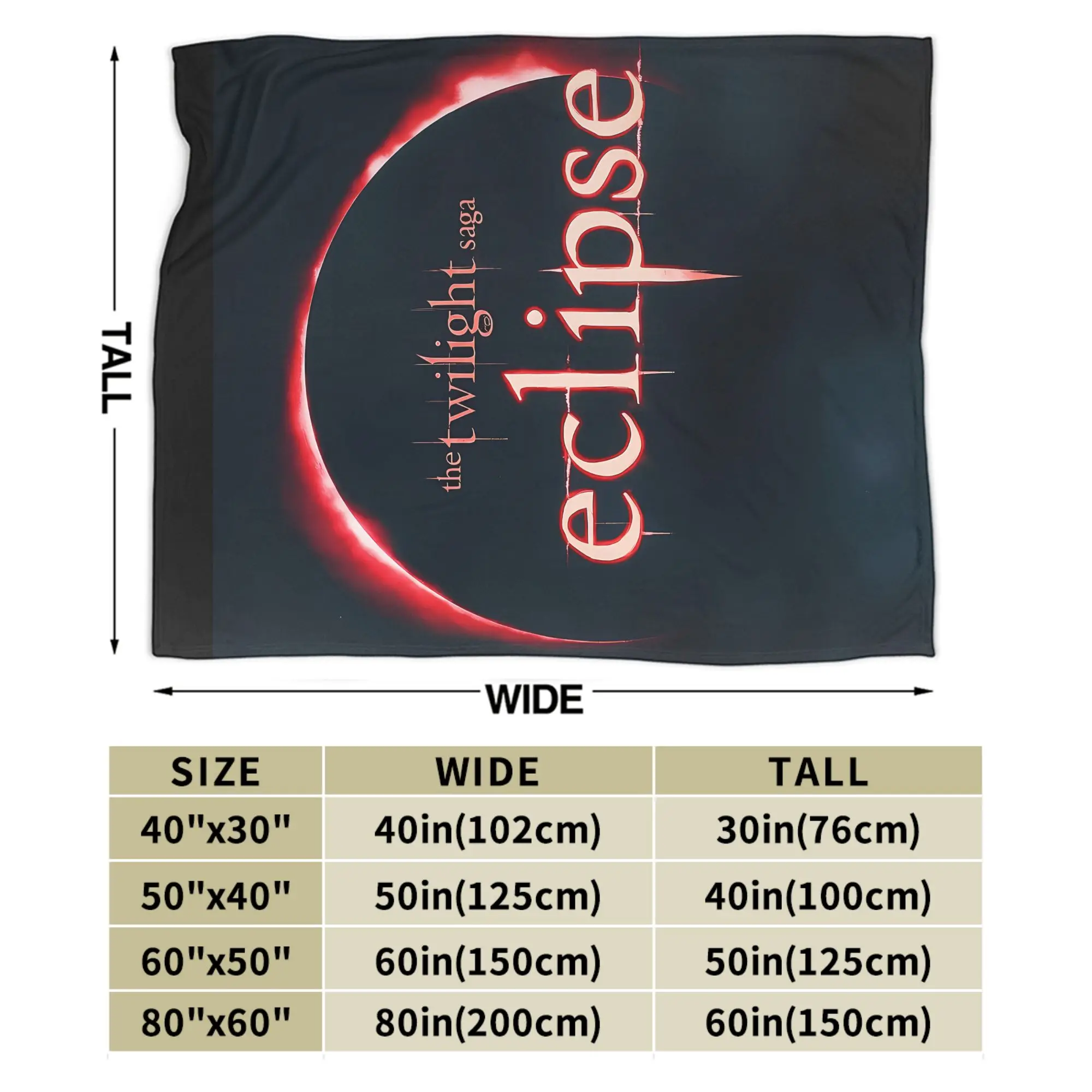 جاكوب الشفق ساغا بطانية ناعمة دافئة صبي فتاة أفخم رمي بطانية مريحة الأريكة كرسي الفانيلا المفرش أريكة غطاء سرير