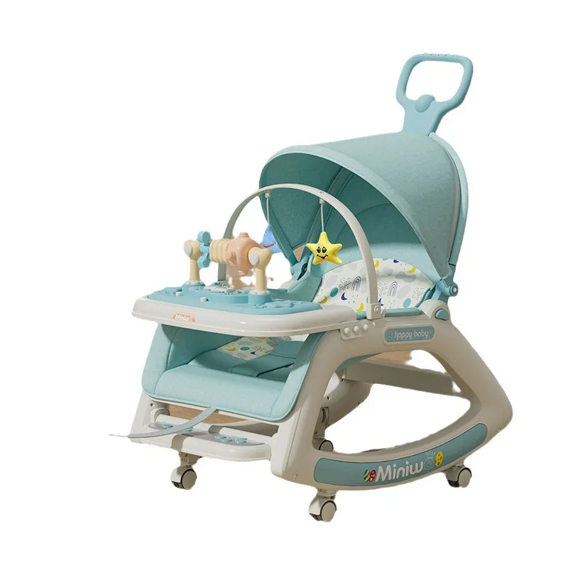 

Multi-functional Baby Rocking Chair Baby Cradle Bed Newborn Comfort Chair Rocking Chair Baby Bassinet