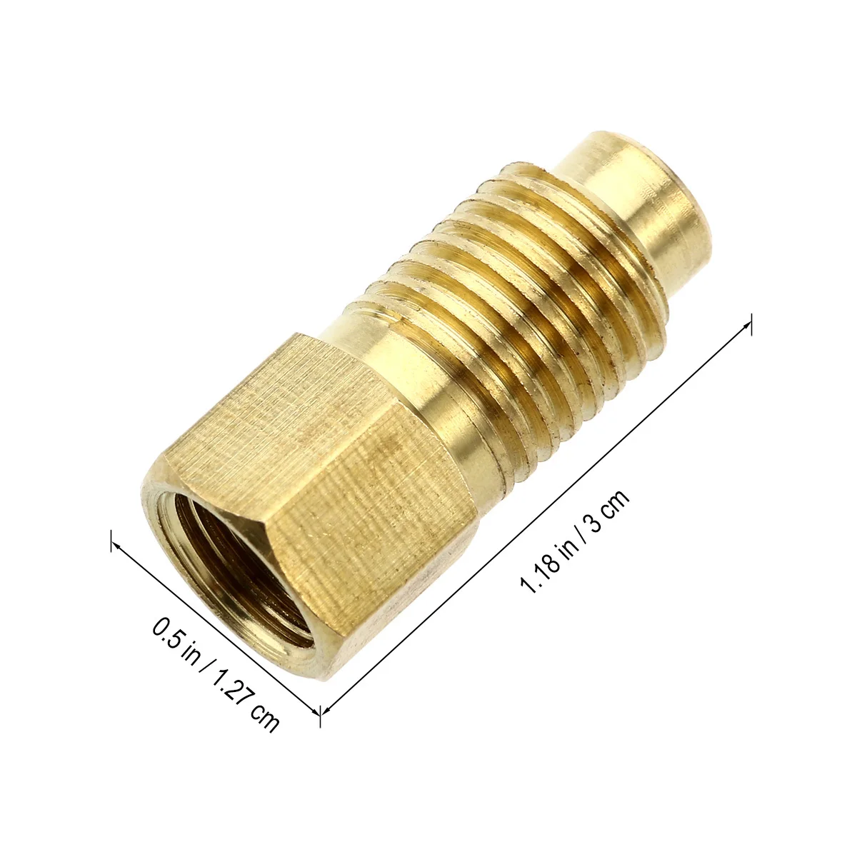 

R134A Refrigerant Adapter 1/4 Sae To 1/2 Vacuum Pump Conversion Durable Heavy Duty Easy Install High Performance For Air
