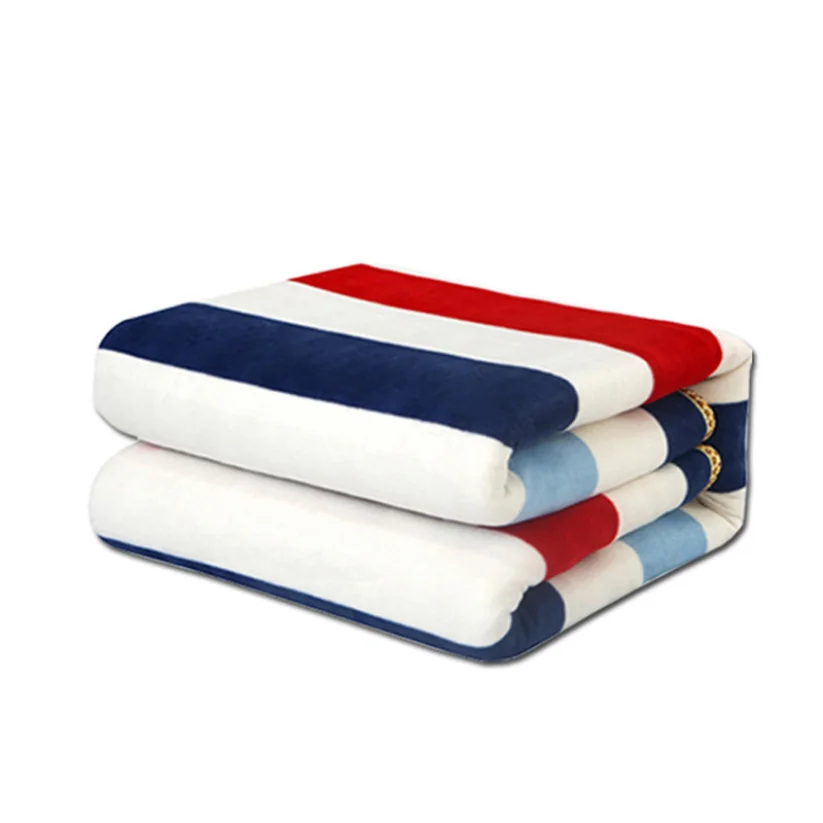 بطانية كهربائية بطانية كهربائية واحدة مرتبة سرير مزدوجة دافئة بمقبس الاتحاد الأوروبي وسادة سجادة للتدفئة الكهربائية 220 فولت