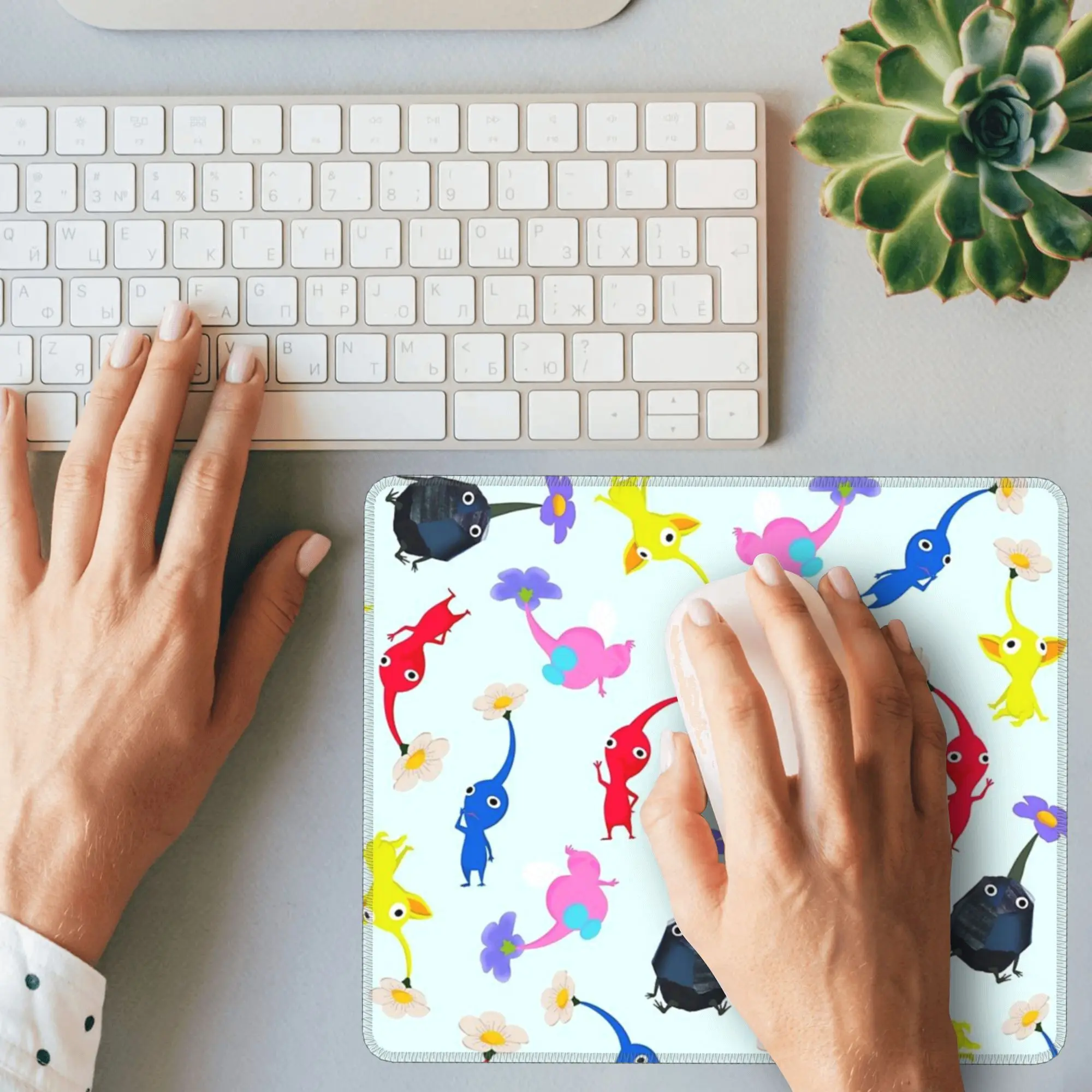 لوحة ماوس بيكمين لوحة مفاتيح الكمبيوتر ماوس حصيرة ألعاب الكمبيوتر المحمول حصيرة مكتب الملحقات الجدول الحصير