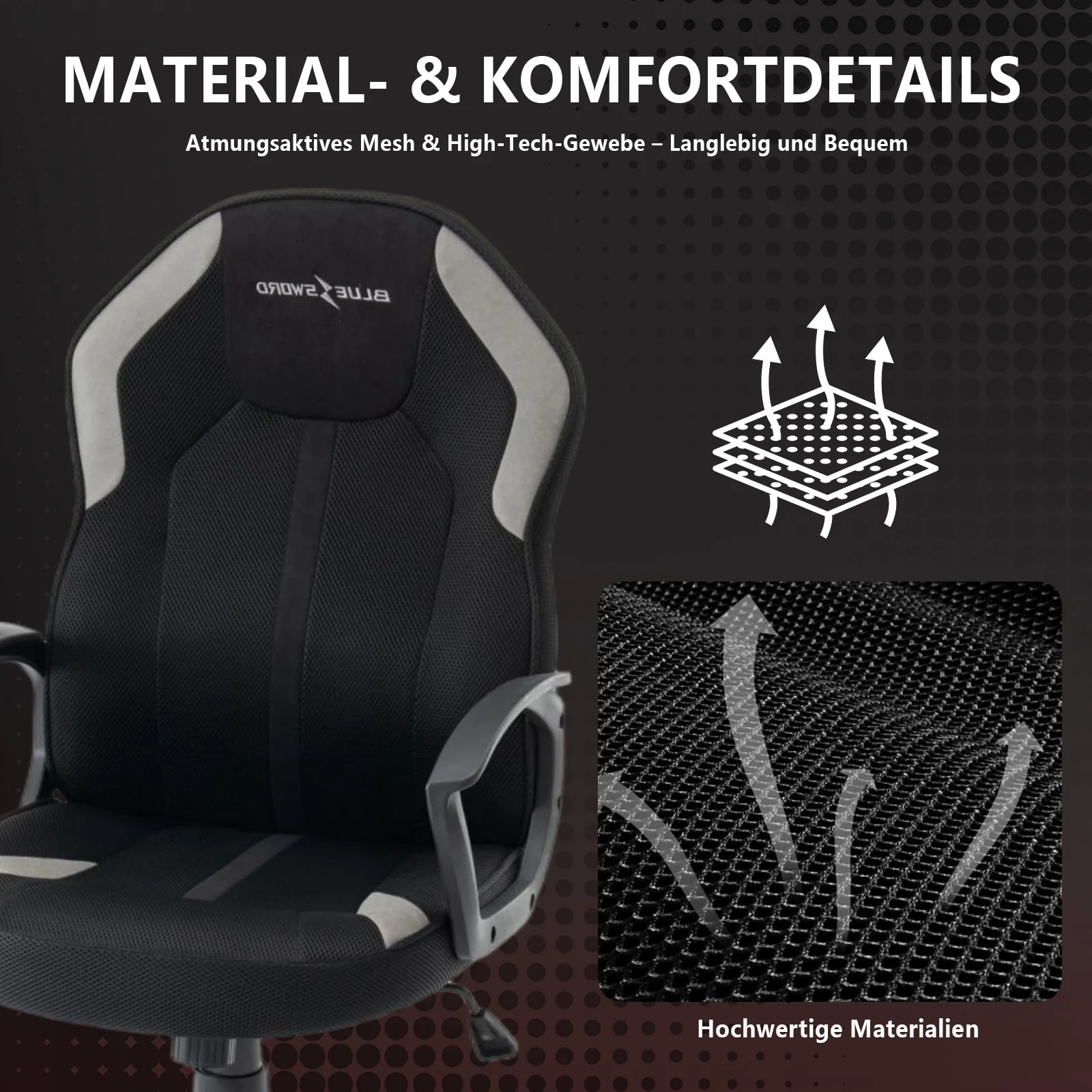 Vigosit Ergonomic Office Chair - Office Tech Chair recension och pris