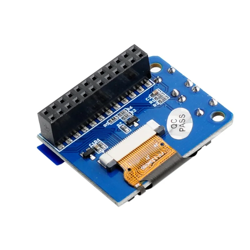 شاشة IPS 240x240 SPI TFT مقاس 1.3 بوصة لـ Raspberry Pi - محرك ST7789، 3.3 فولت، ألوان كاملة، سطوع عالي، شاشة دائرية مدمجة