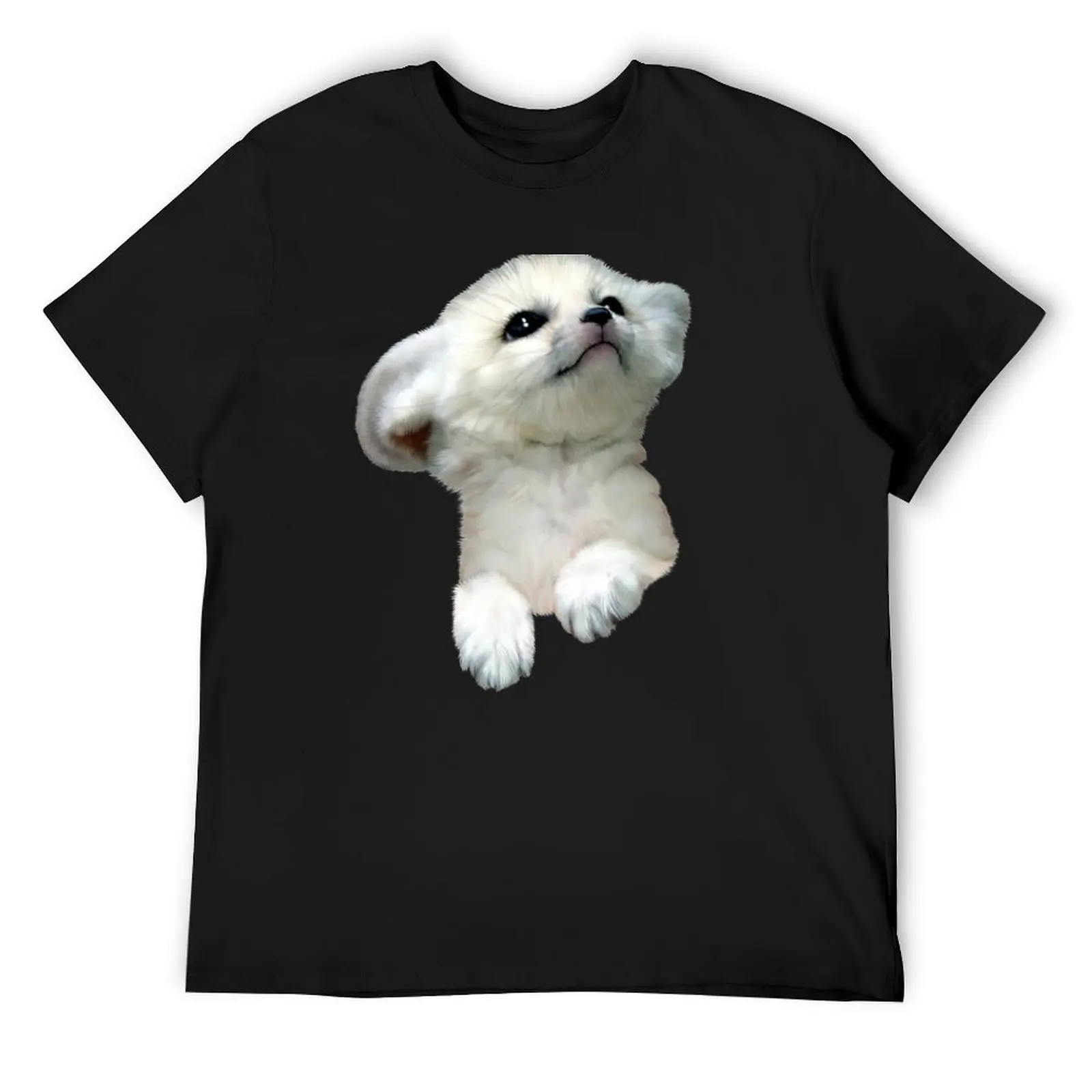 Arctic Fox _ The Endangered T-Shirt street wear cute tops custom t shirt clothing for men