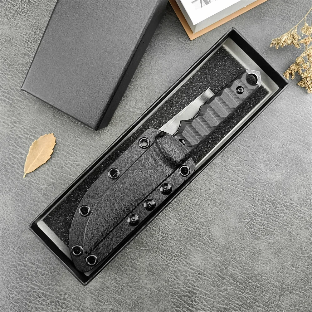 Hogere Kwaliteit FX-634 Ryu Vast Mes Stonewashed Blade G10 Handvat Militaire Tactische Outdoor Camping Gereedschap Geschenken voor Mannen