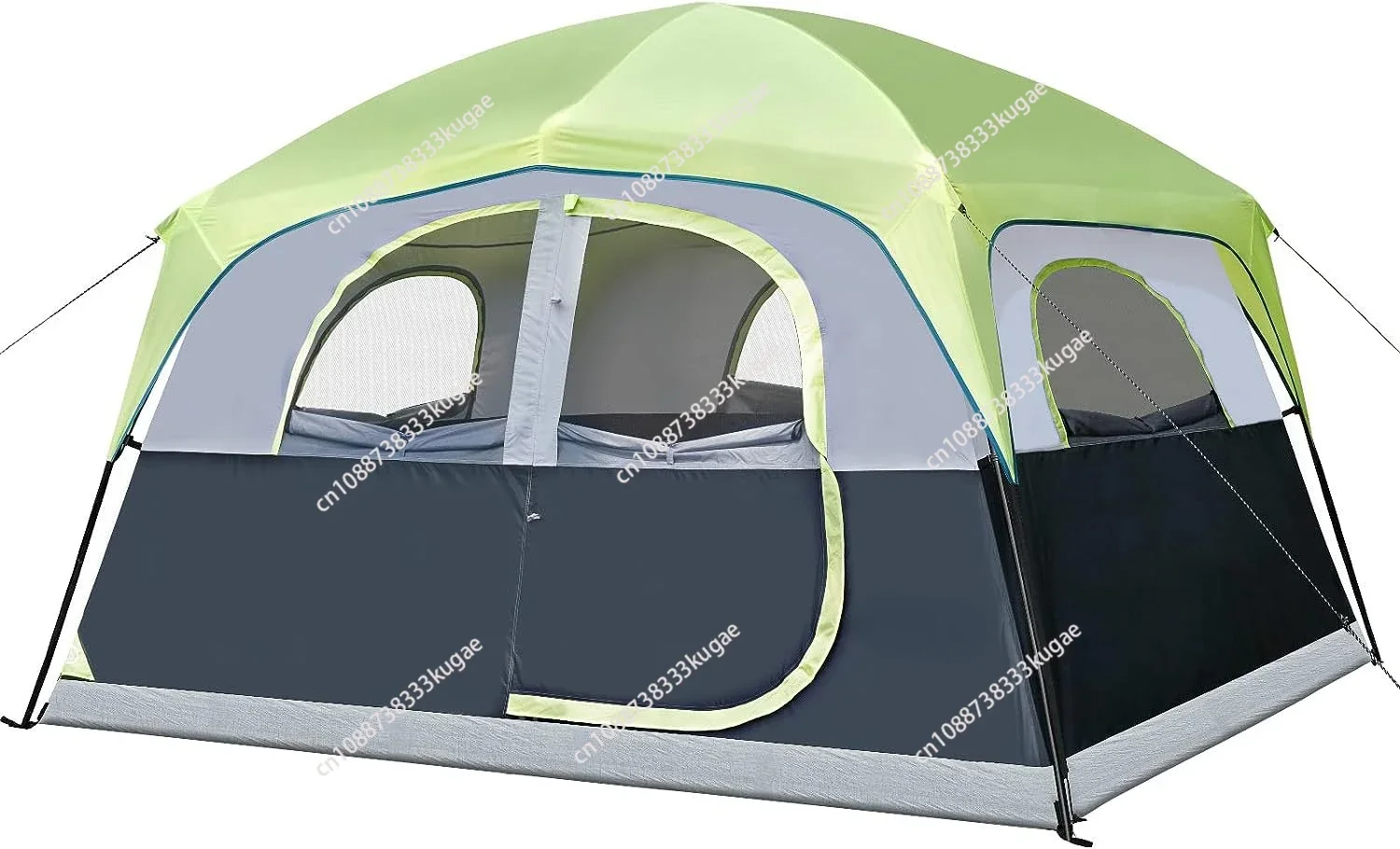 

Outdoor tent 4-6 people Thickened windproof, rainproof and sunscreen Camping tour