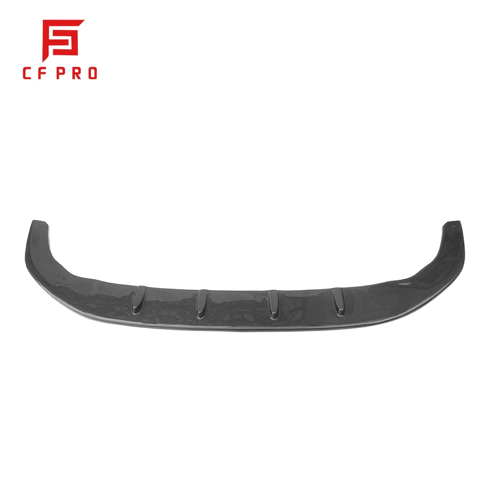 Carbon Fiber Front Bumper Lip Chin Winglet Car Front Lip For Volkswagen Golf 8 GTI