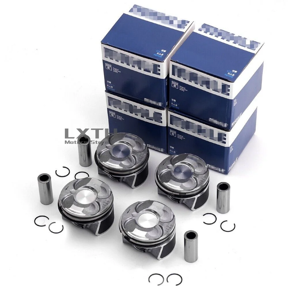 Pistons & Rings Set OS 0.5 A11257601181 A11257601077 A11257584117 For BMW Mini 118i Cooper S F20 F30 R56 N13 N18 1.6T