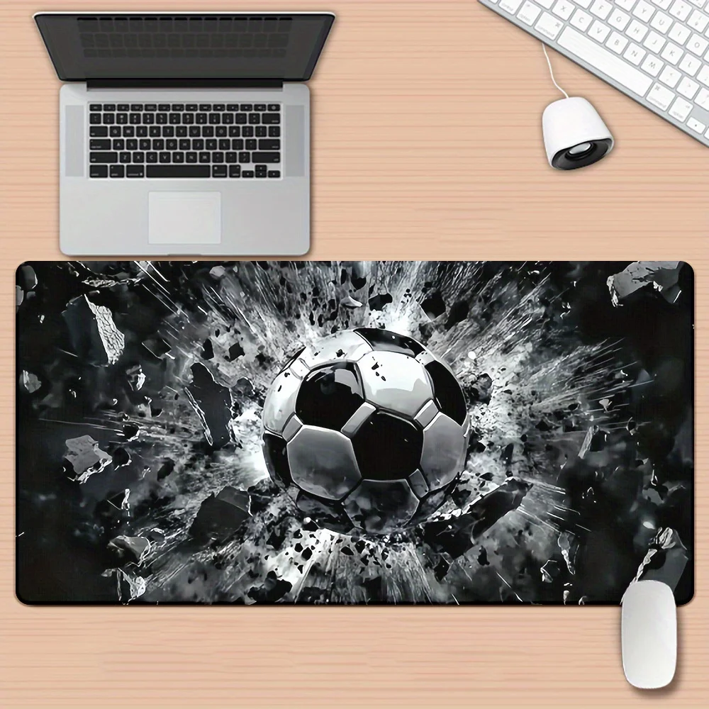 Football Impact Design Mouse Pad Desk Mat Gaming Mats Rubber Anti-Slip Durable PC Accessories Keyboard Mouse Pads Maus Pad Rug