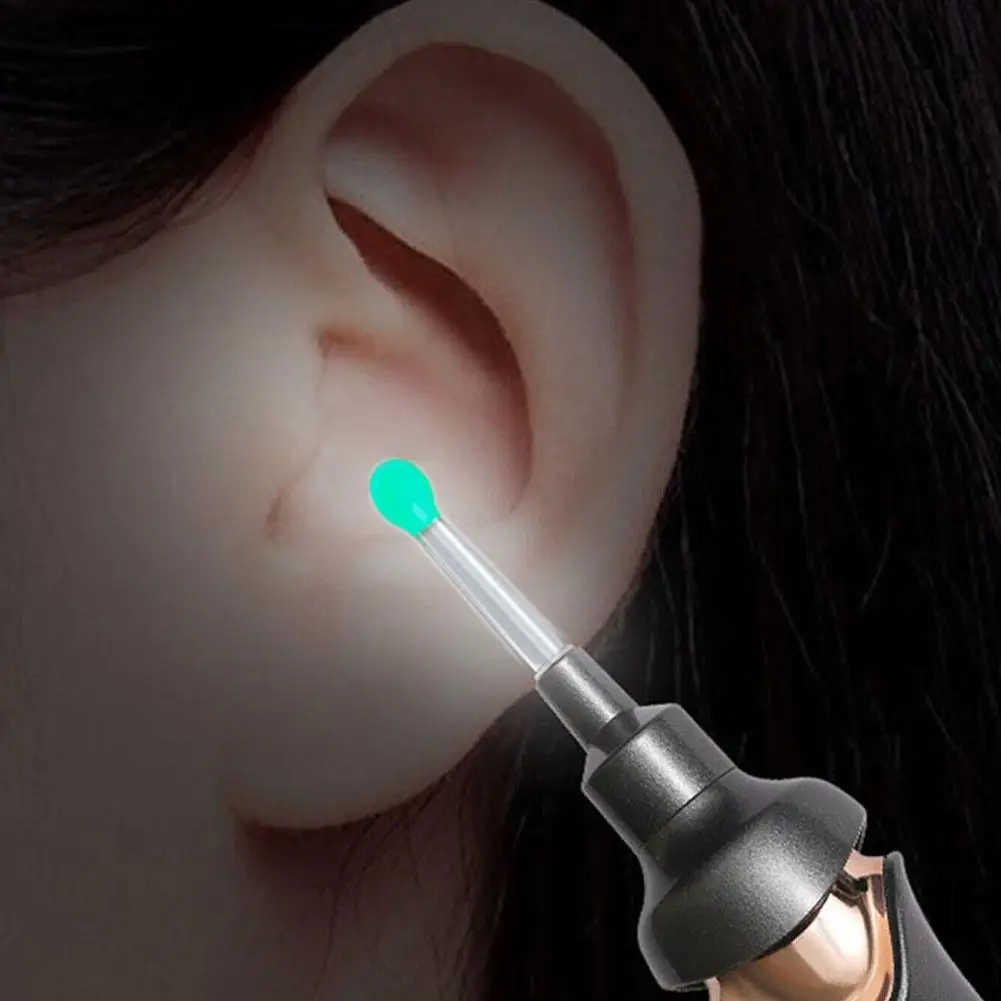 Remplacement de cuillère d'oreille pour NE3, nettoyeur d'oreille visuel intelligent sans fil, kanoscope, avertissement d'oreille, retrait de la caméra, ensemble de 3 pièces