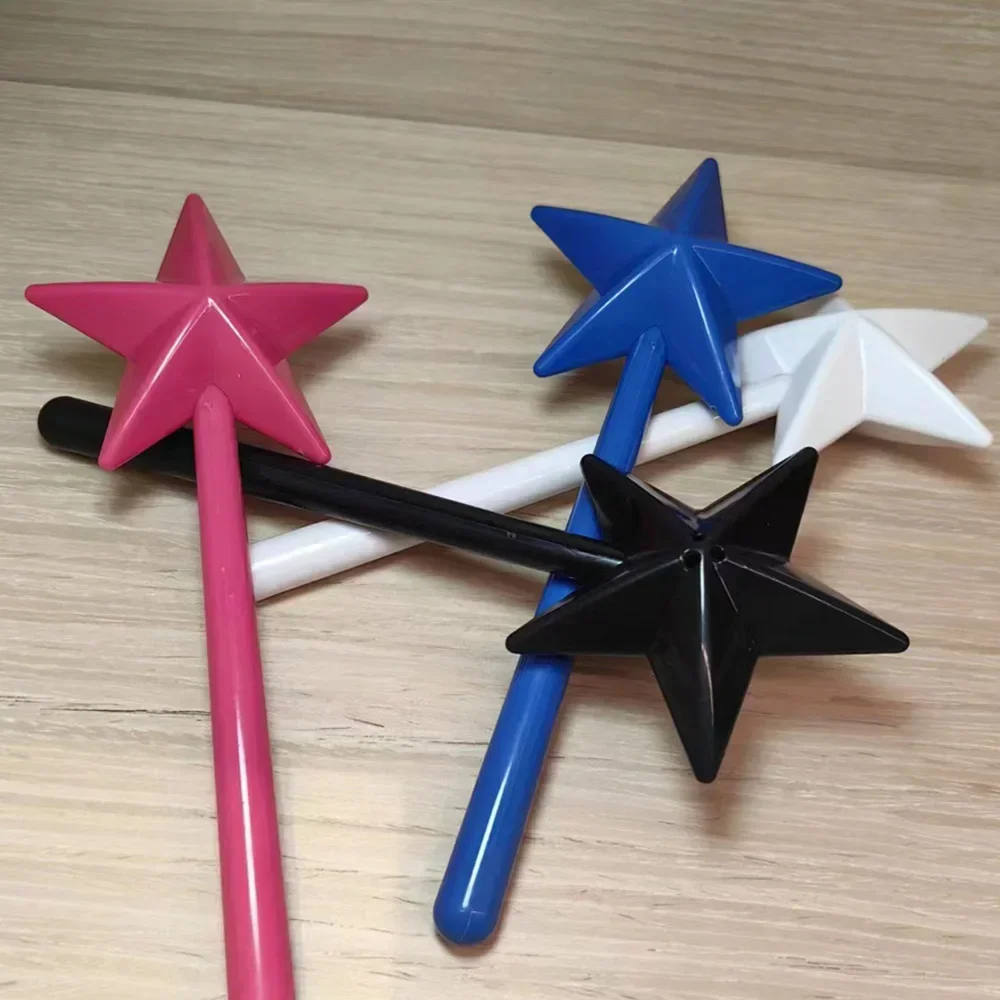 Barra de estrella de hadas de 1/3 agujeros, salero y pimienta, varita mágica, dispensador de especias, botella creativa bonita para Control de sal de cocina