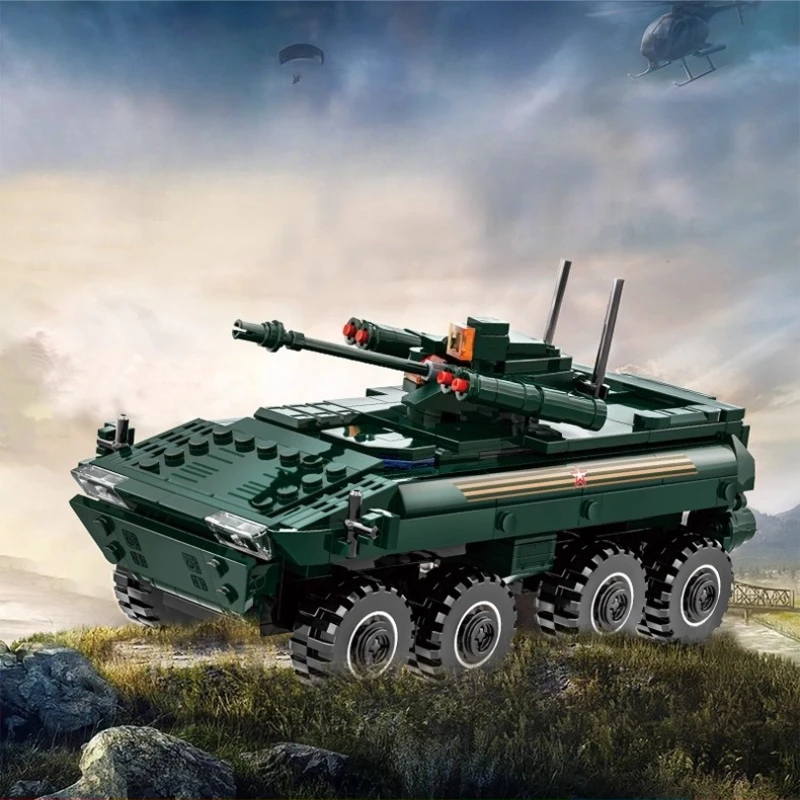 ตัวต่อรถถัง SEMBO แบบประกอบเอง ของเล่นเด็ก รุ่นสร้างสรรค์ ทันสมัย ของตกแต่ง